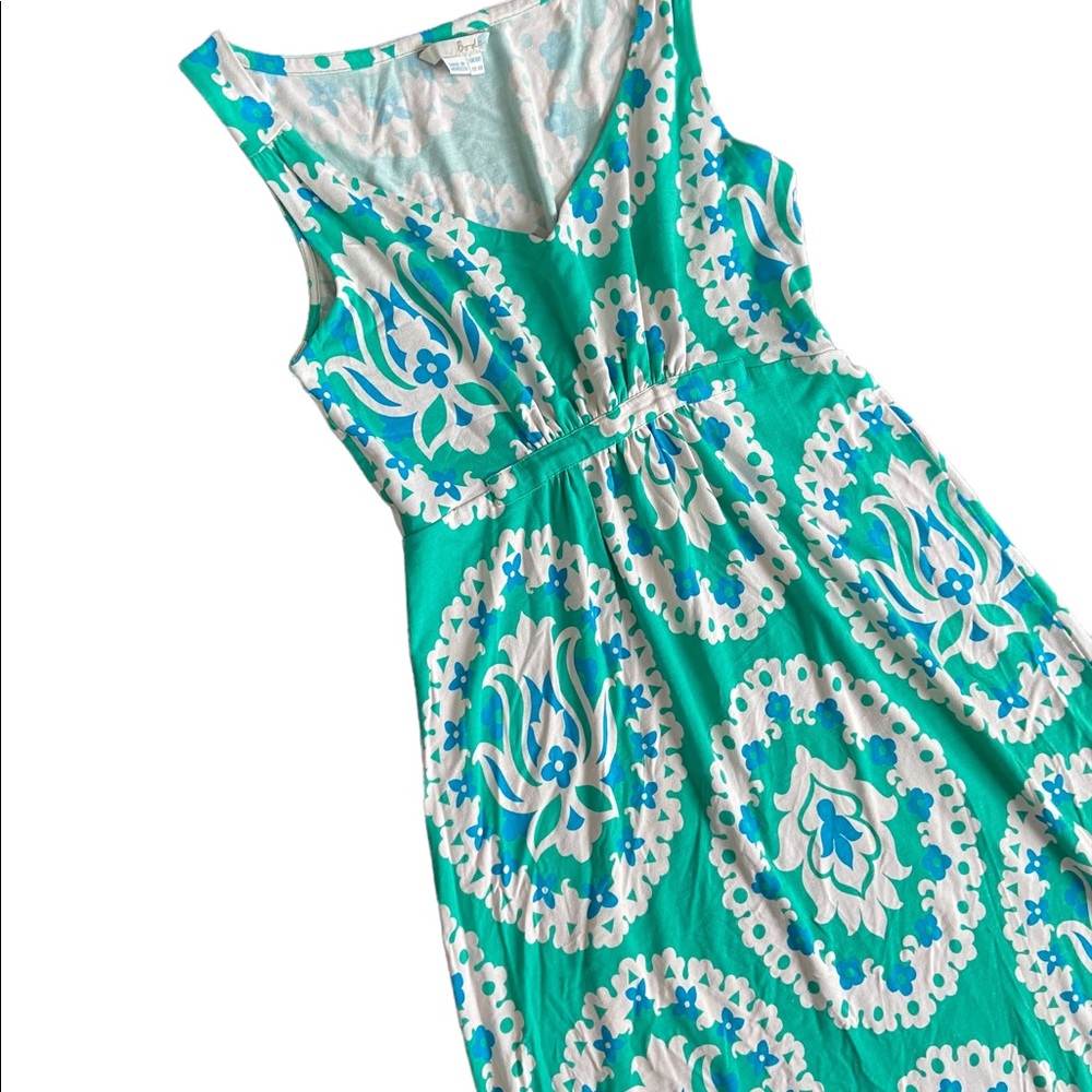 BODEN | Abstract Floral Maxi Dress Size 6R - Picture 2 of 9